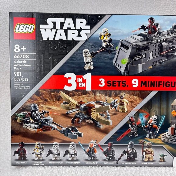 LEGO Star Wars: Galactic Adventures Pack (66708) 3 in 1 Toy Building Set… - Picture 2 of 4